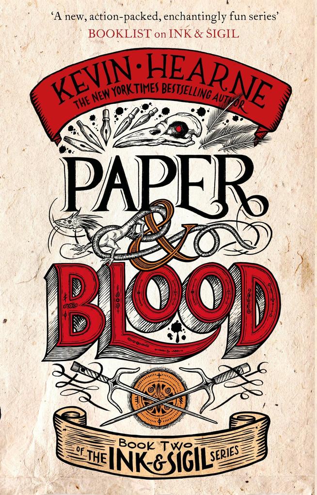 Produktbild: Paper & Blood | Kevin Hearne