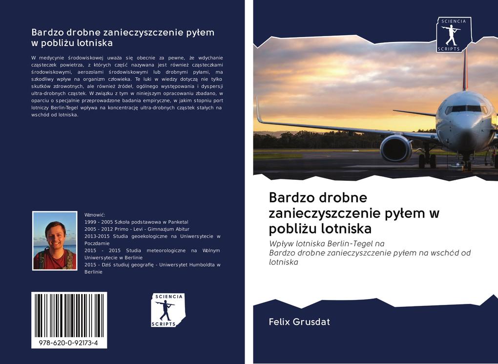 Produktbild: Bardzo drobne zanieczyszczenie pyem w pobliu lotniska | Felix Grusdat