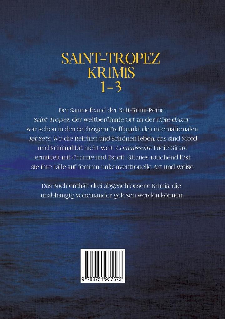 Weitere Ansicht: Saint-Tropez Krimis 1-3 | Luc Winger