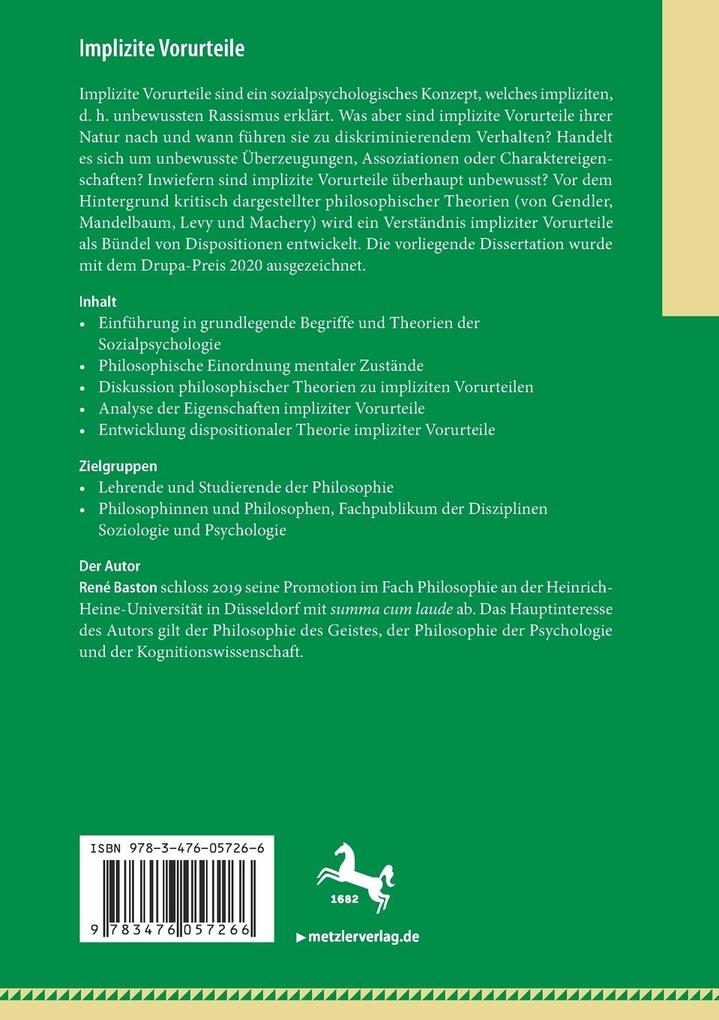 Weitere Ansicht: Implizite Vorurteile | René Baston