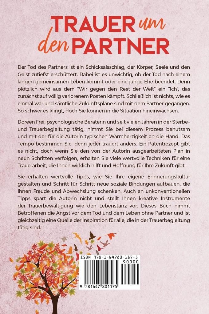 Weitere Ansicht: Trauer um den Partner | Doreen Frei