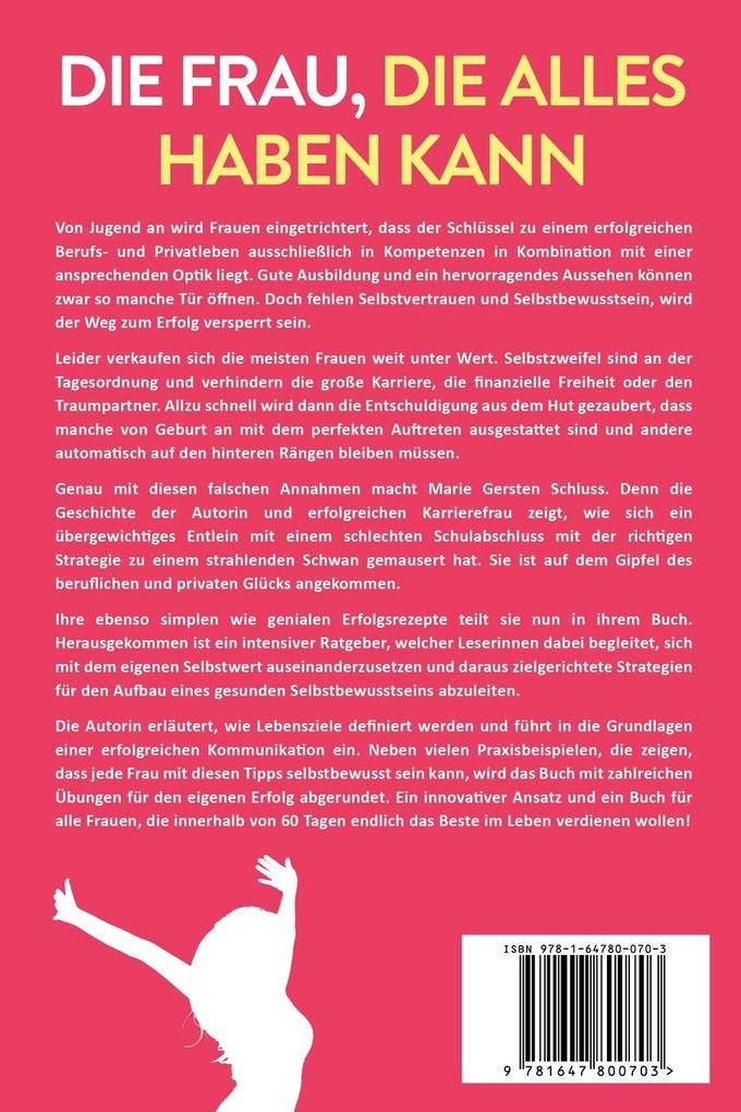 Weitere Ansicht: Die Frau, die alles haben kann | Marie Gersten