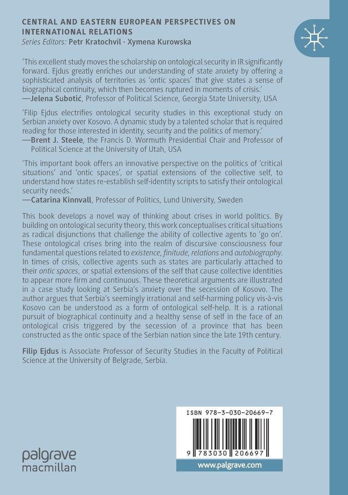 Weitere Ansicht: Crisis and Ontological Insecurity | Filip Ejdus