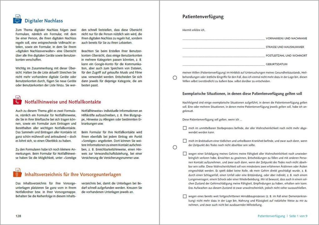 Weitere Ansicht: Das große Vorsorge Paket | Philip Kiefer