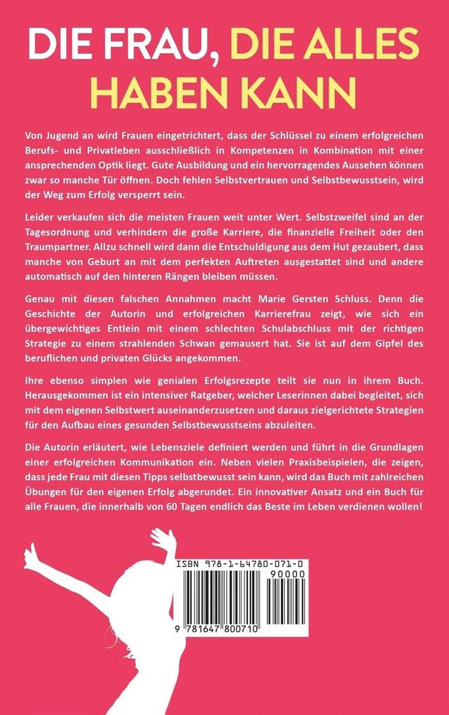 Weitere Ansicht: Die Frau, die alles haben kann | Marie Gersten