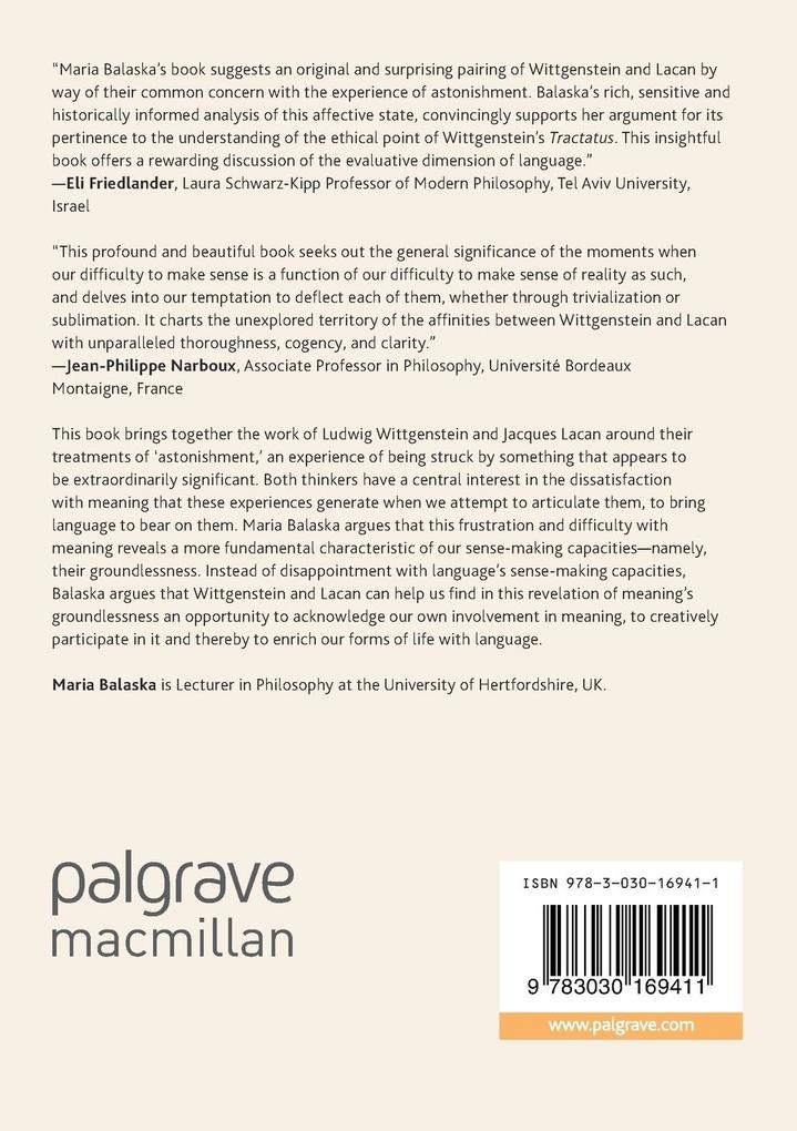 Weitere Ansicht: Wittgenstein and Lacan at the Limit | Maria Balaska