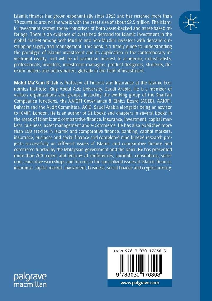 Weitere Ansicht: Modern Islamic Investment Management | Mohd Ma'Sum Billah