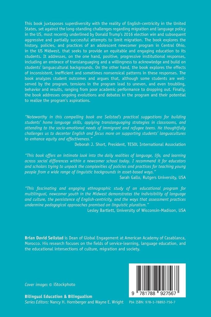 Weitere Ansicht: Educating Adolescent Newcomers in the Superdiverse Midwest | Brian Seilstad