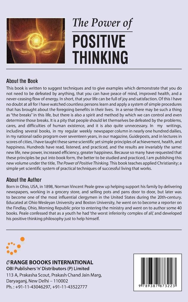 Weitere Ansicht: The Power of Positive Thinking | Normal Vincent Peale