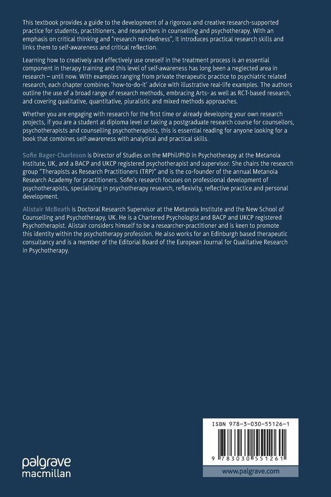 Weitere Ansicht: Enjoying Research in Counselling and Psychotherapy