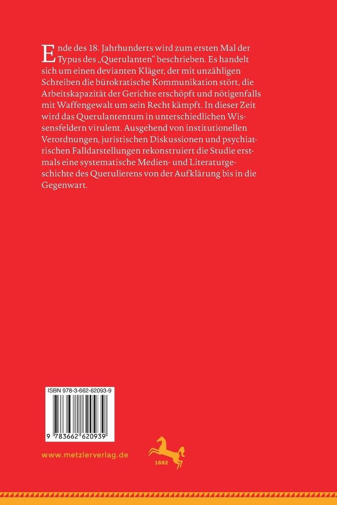 Weitere Ansicht: Querulieren | Rupert Gaderer