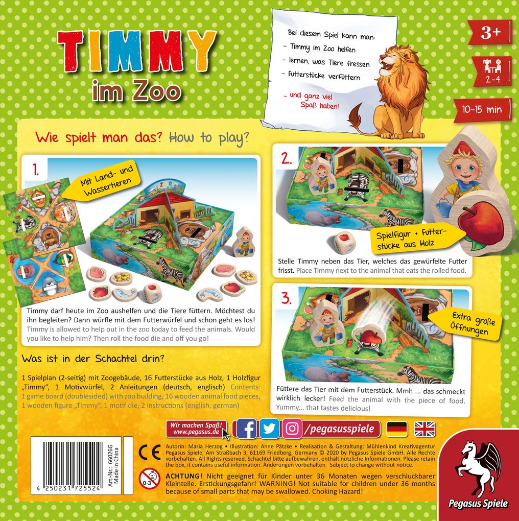 Weitere Ansicht: Timmy im Zoo | Maria Herzog