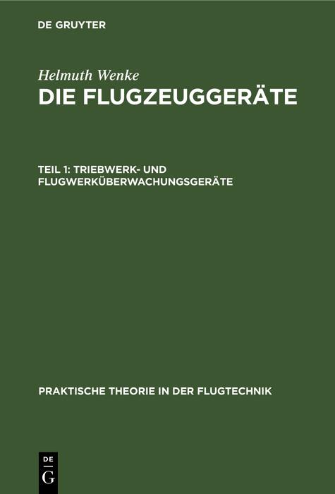 Produktbild: Triebwerk- und Flugwerküberwachungsgeräte | Helmuth Wenke