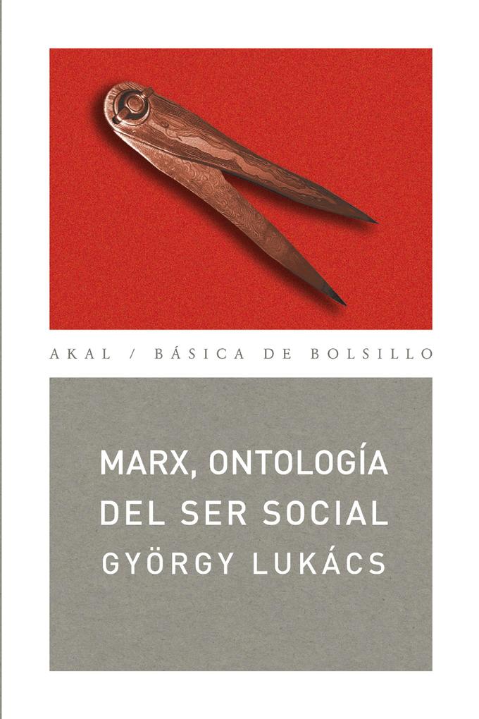 Produktbild: Marx, ontología del ser social | Gyorgy Lukács