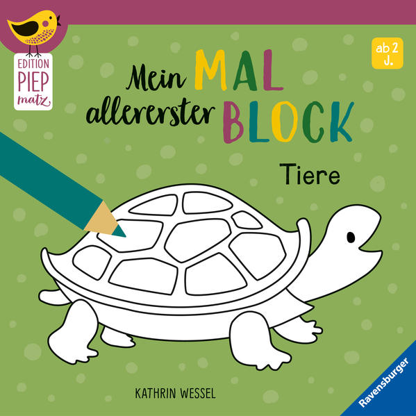 Produktbild: Edition Piepmatz: Mein allererster Malblock - Tiere