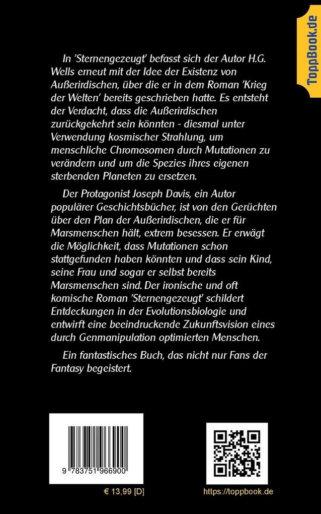 Weitere Ansicht: Sternengezeugt | H. G. Wells