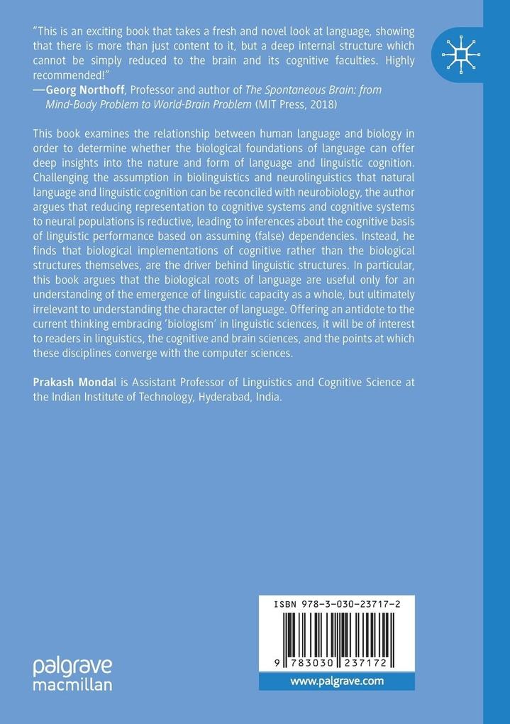 Weitere Ansicht: Language, Biology and Cognition | Prakash Mondal