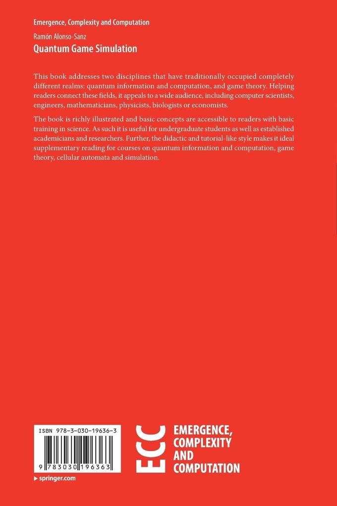 Weitere Ansicht: Quantum Game Simulation | Ramon Alonso-Sanz