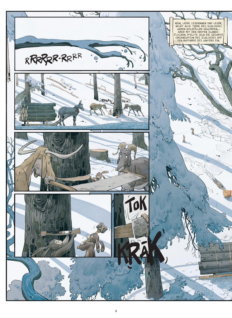 Weitere Ansicht: Schloss der Tiere. Band 2 | Xavier Dorison