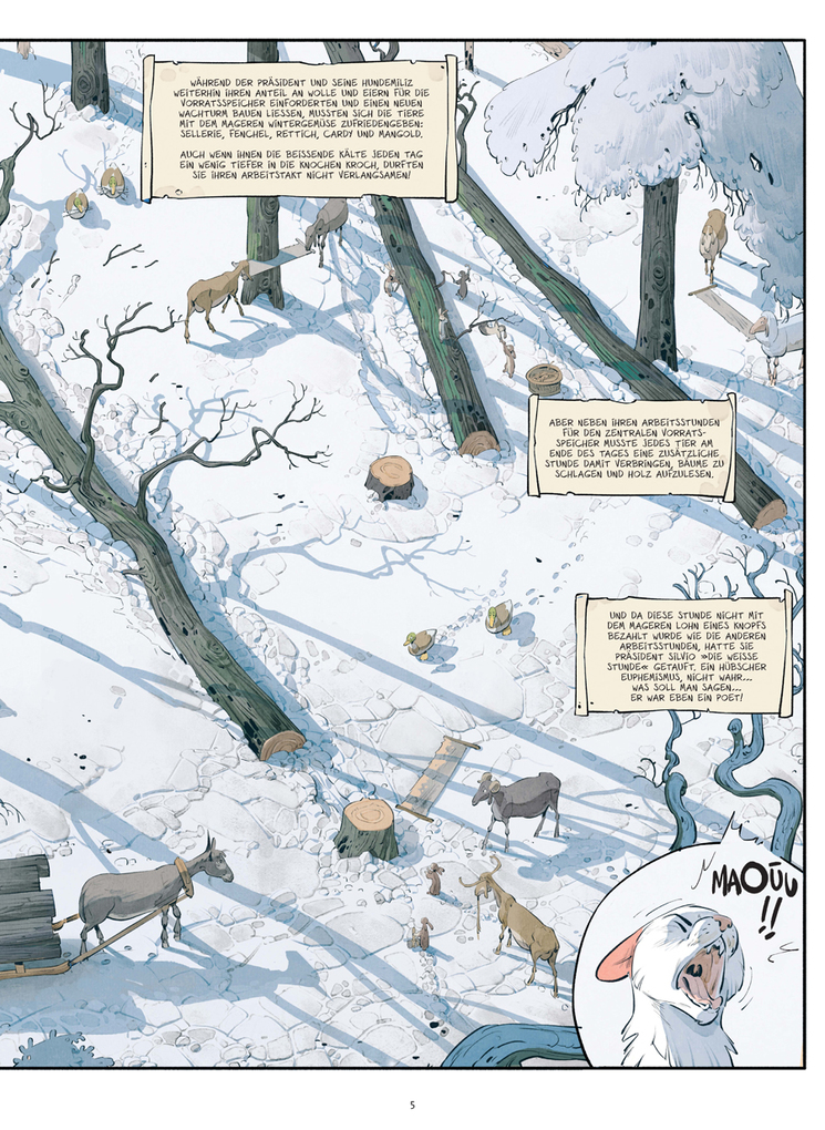 Weitere Ansicht: Schloss der Tiere. Band 2 | Xavier Dorison