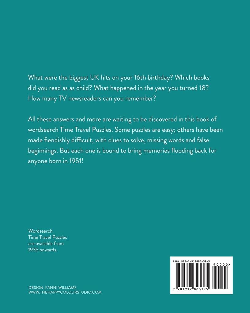 Weitere Ansicht: Born in 1951 | Time Travel Puzzles