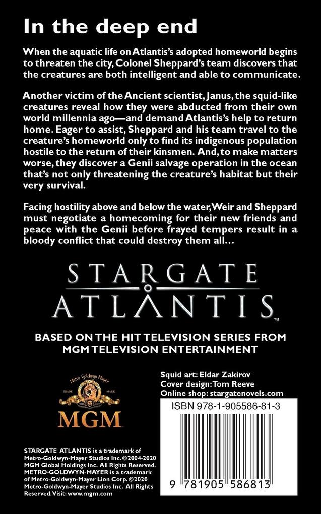 Weitere Ansicht: STARGATE ATLANTIS From the Depths | Amy Griswold