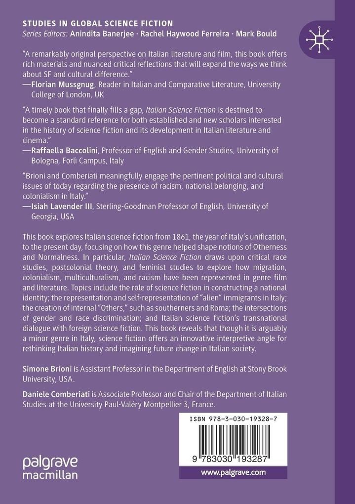 Weitere Ansicht: Italian Science Fiction | Simone Brioni, Daniele Comberiati