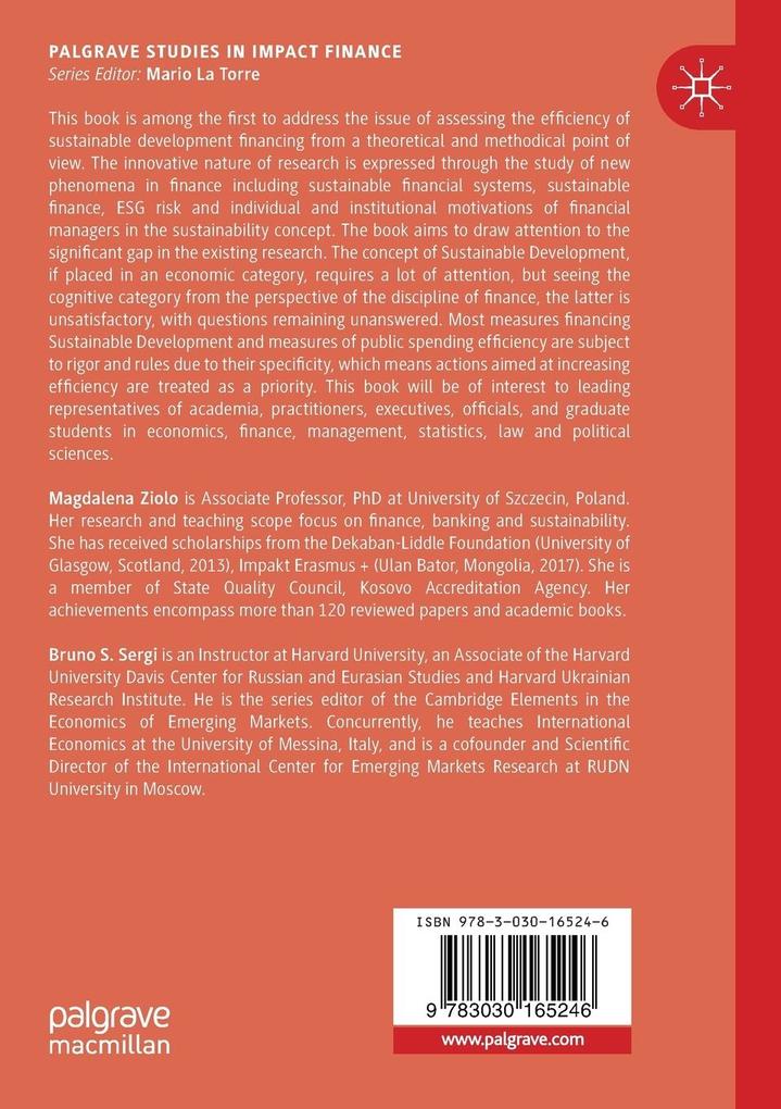 Weitere Ansicht: Financing Sustainable Development