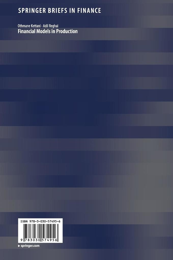 Weitere Ansicht: Financial Models in Production | Othmane Kettani, Adil Reghai