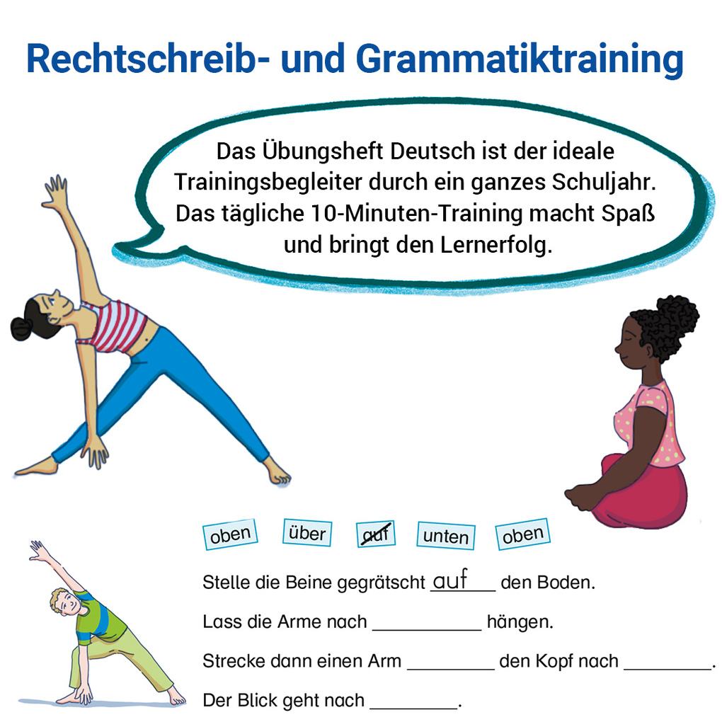 Weitere Ansicht: Das Übungsheft Deutsch 8 | Stefanie Drecktrah, Constanze Velimvassakis