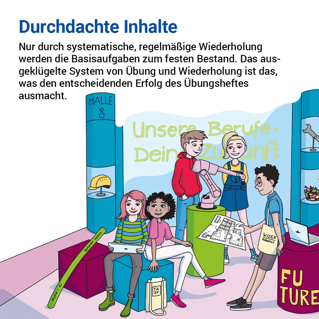 Weitere Ansicht: Das Übungsheft Deutsch 8 | Stefanie Drecktrah, Constanze Velimvassakis