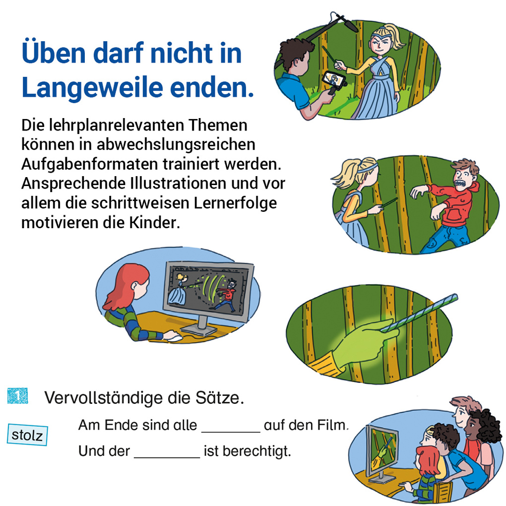 Weitere Ansicht: Das Übungsheft Deutsch 8 | Stefanie Drecktrah, Constanze Velimvassakis