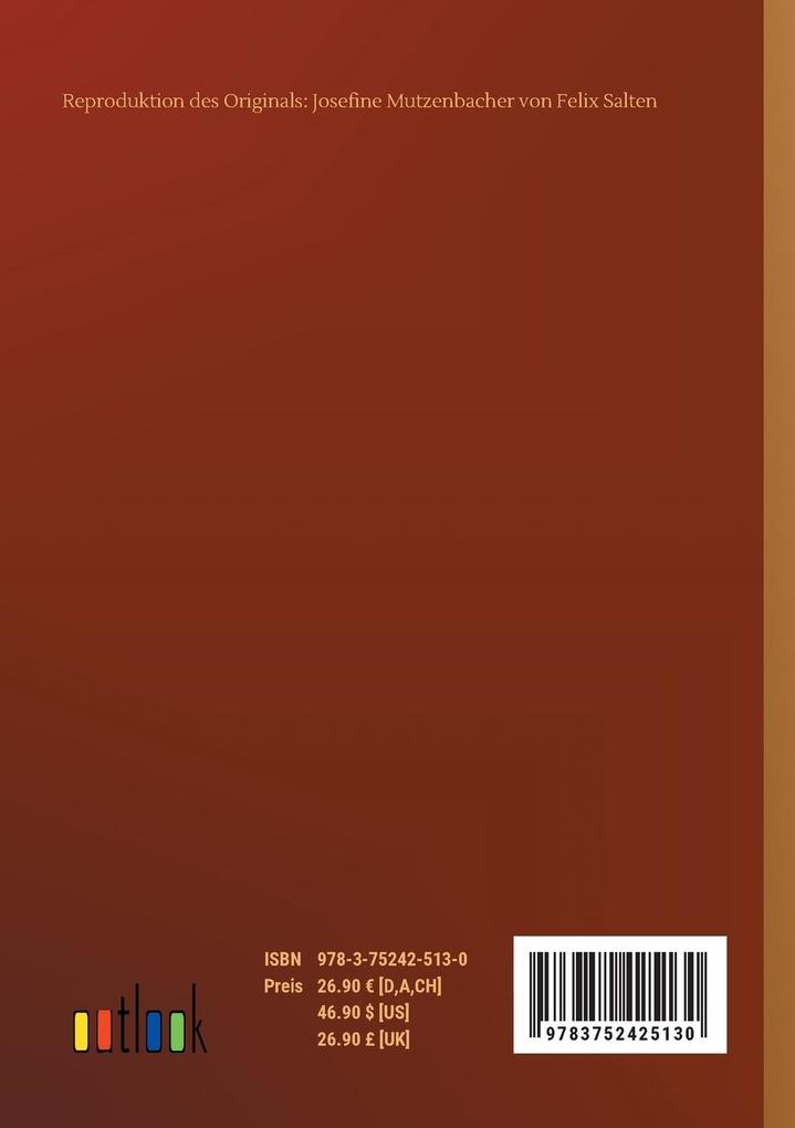 Weitere Ansicht: Josefine Mutzenbacher | Felix Salten