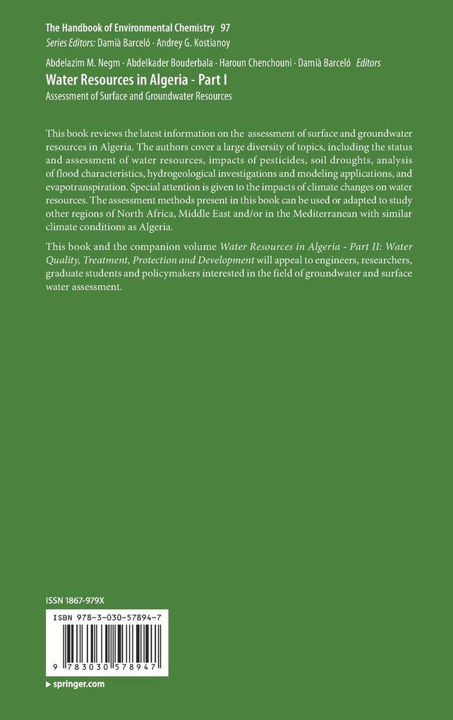 Weitere Ansicht: Water Resources in Algeria - Part I