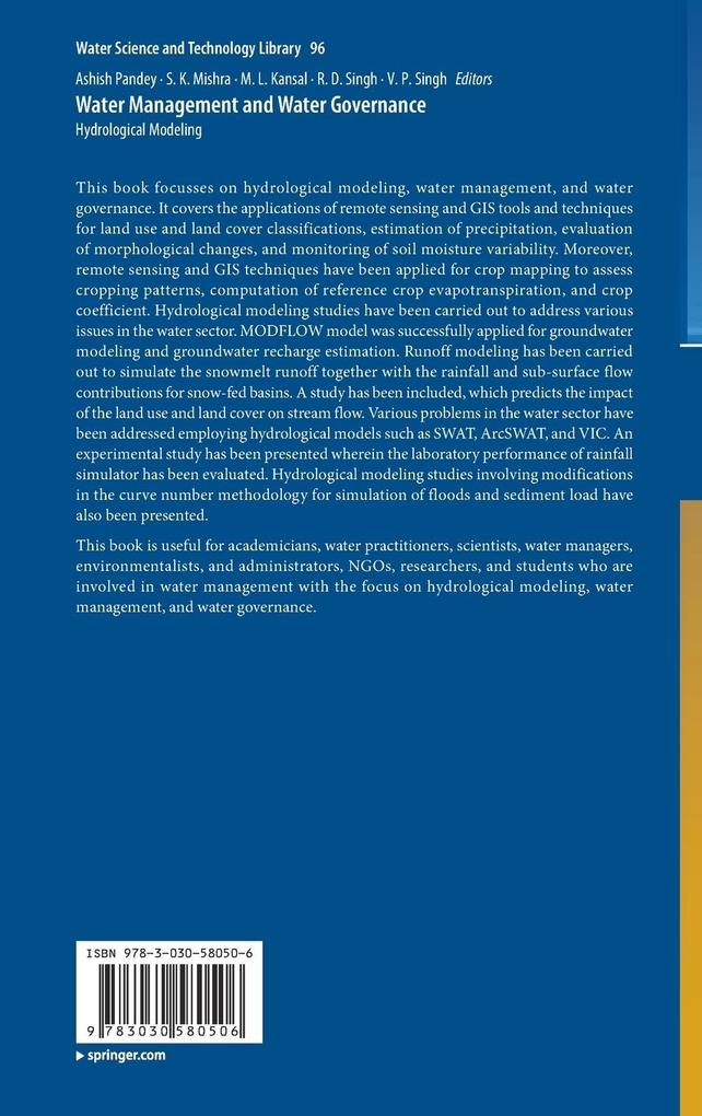 Weitere Ansicht: Water Management and Water Governance