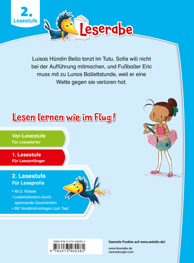 Weitere Ansicht: Leserabe - 2. Lesestufe: Ballettgeschichten | Anja Fröhlich