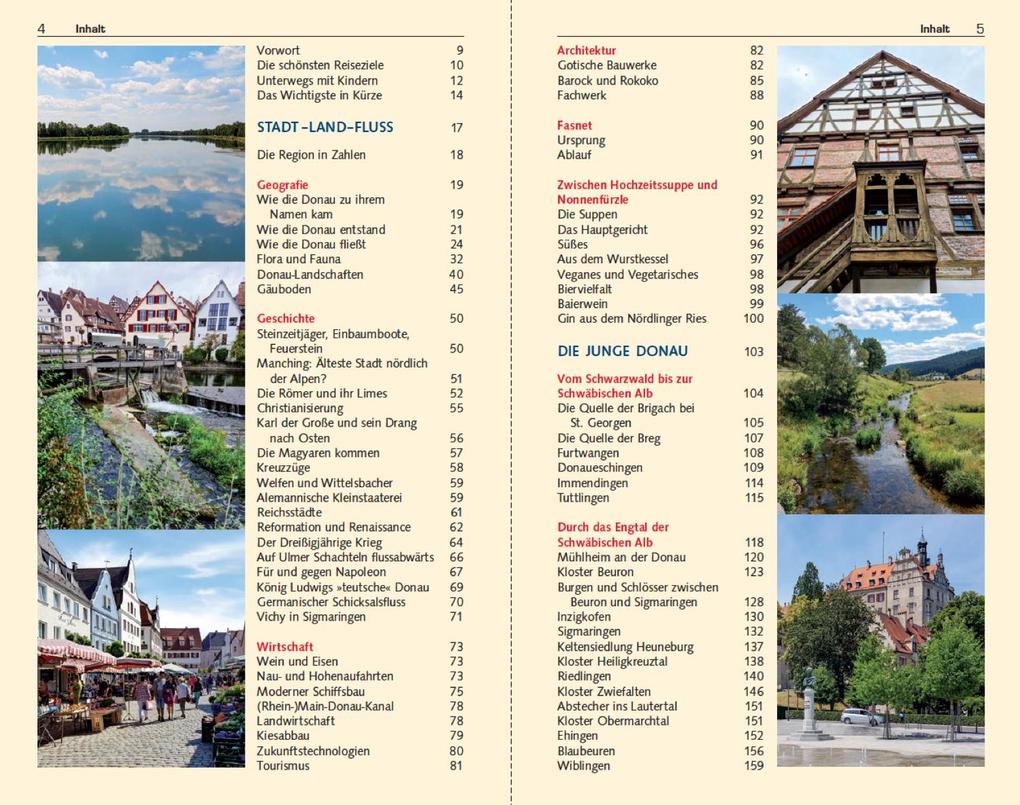 Weitere Ansicht: TRESCHER Reiseführer Donau | Sabine Herre