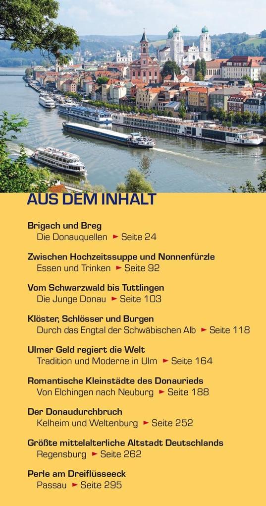 Weitere Ansicht: TRESCHER Reiseführer Donau | Sabine Herre