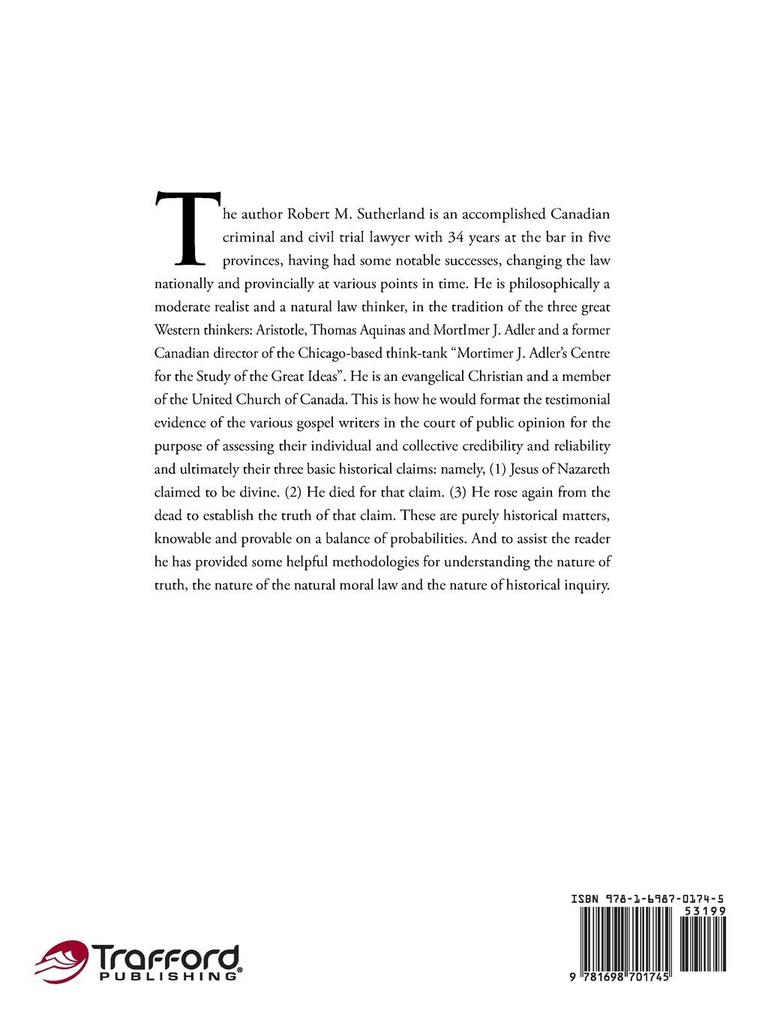 Weitere Ansicht: A Four-Column Parallel and Chronological Harmony of the Gospels of Matthew, Mark, Luke and John | Robert M. Sutherland