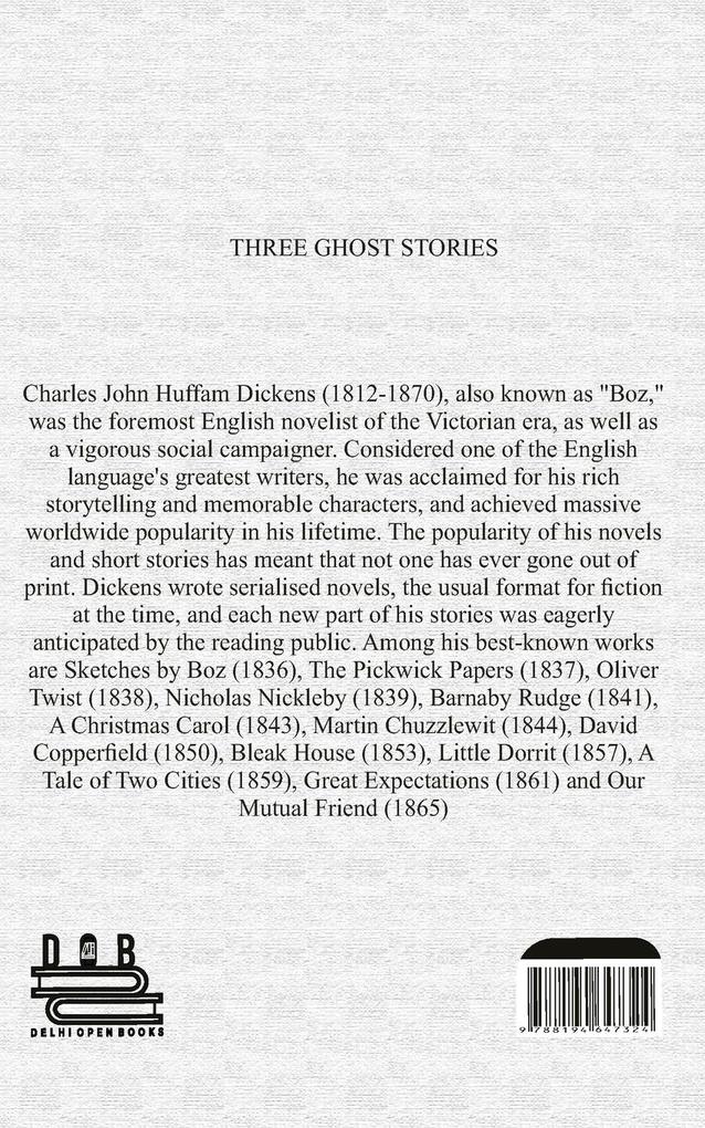 Weitere Ansicht: Three Ghost Stories | Charles Dickens