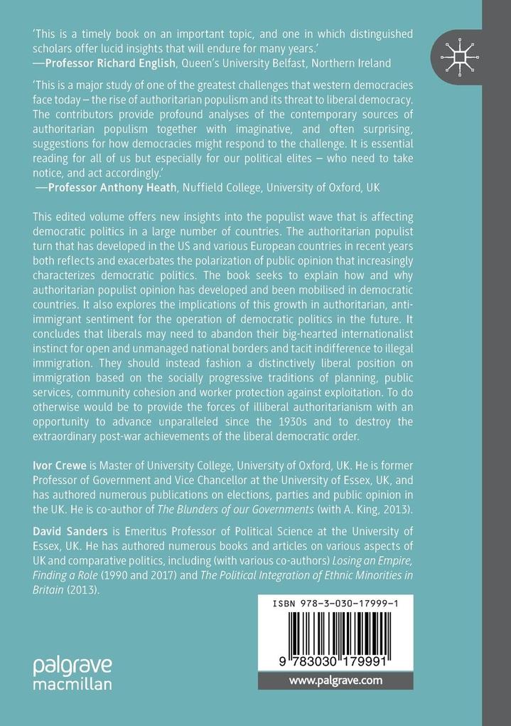 Weitere Ansicht: Authoritarian Populism and Liberal Democracy