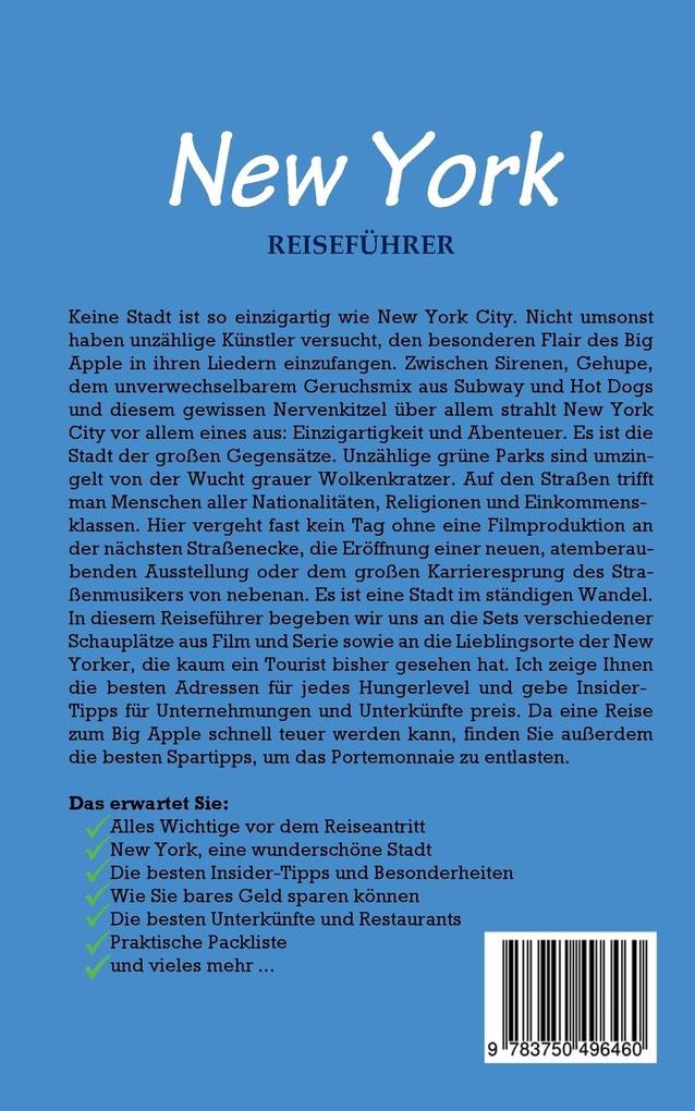 Weitere Ansicht: New York Reiseführer: Der perfekte Reiseführer für einen unvergesslichen Aufenthalt in New York inkl. Insider-Tipps und Packliste | Marie Becker