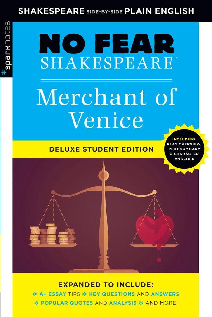Produktbild: Merchant of Venice | Sparknotes, William Shakespeare