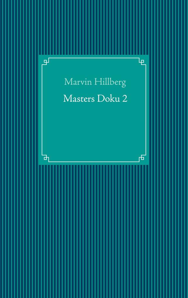 Produktbild: Masters Doku 2 | Marvin Hillberg