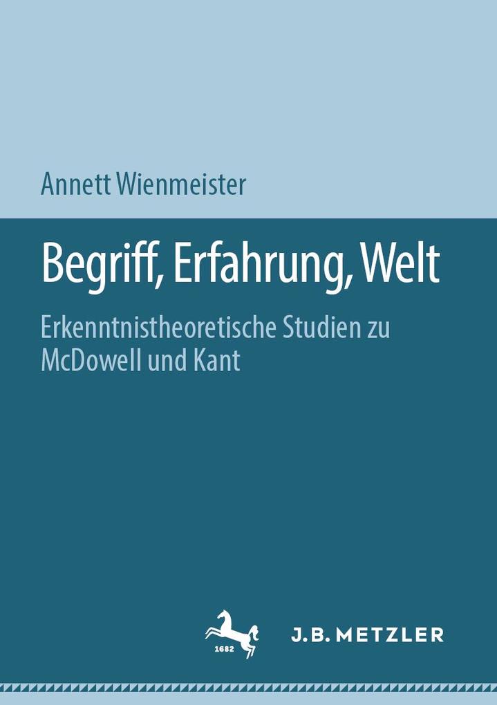 Produktbild: Begriff, Erfahrung, Welt | Annett Wienmeister