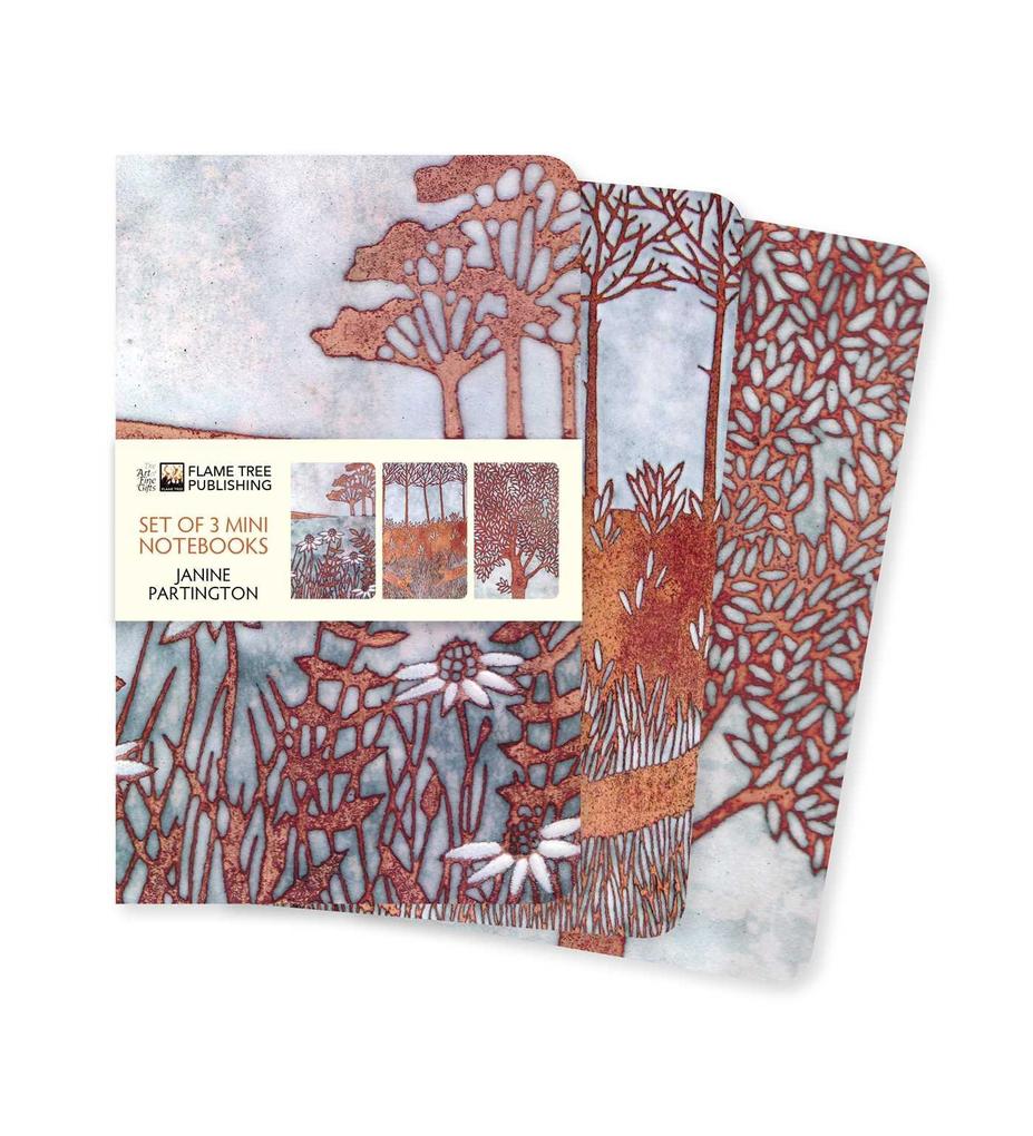 Produktbild: Janine Partington Set of 3 Mini Notebooks