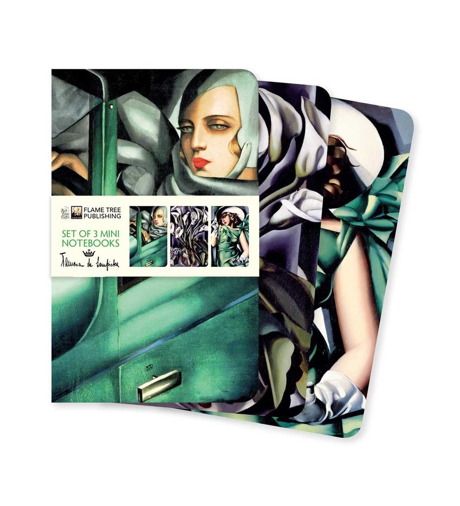 Produktbild: Tamara de Lempicka Set of 3 Mini Notebooks