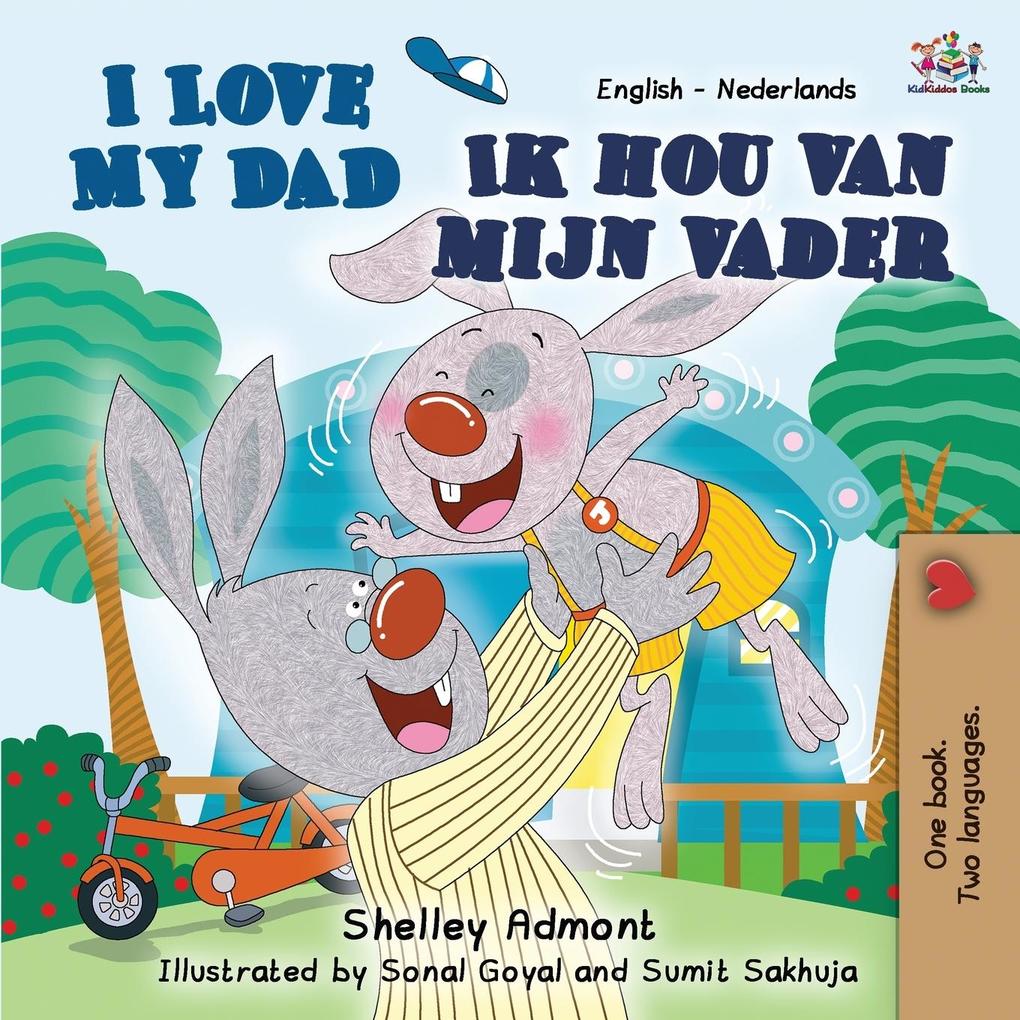 Produktbild: I Love My Dad (English Dutch Bilingual Book for Kids) | Shelley Admont, Kidkiddos Books