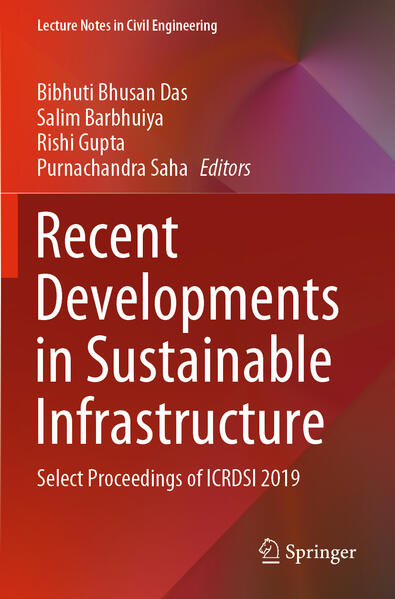 Produktbild: Recent Developments in Sustainable Infrastructure