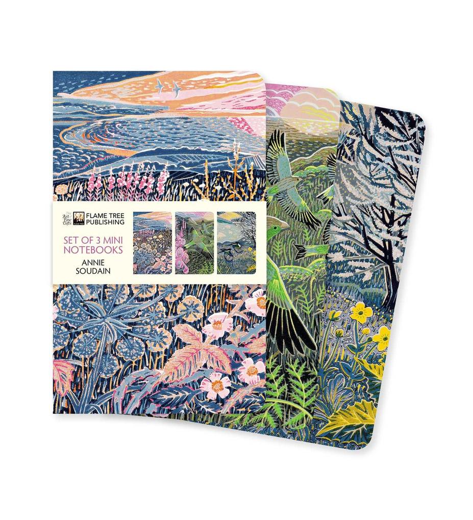 Produktbild: Annie Soudain Set of 3 Mini Notebooks